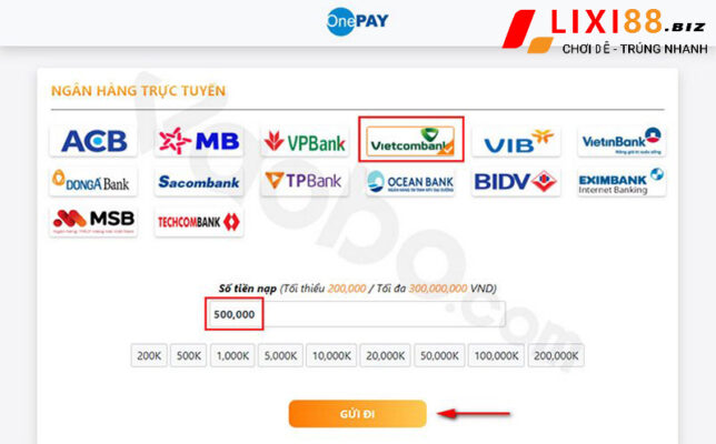 Nap-tien-vao-Lixi888-qua-he-thong-Help2pay