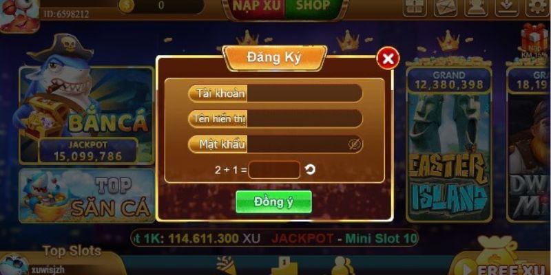5 bước đăng ký tài khoản tại cổng game cực hấp dẫn