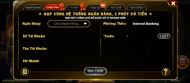 Nạp nhanh tham gia cá cược ngay cùng vic club