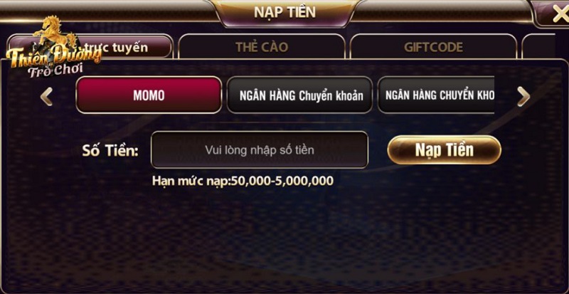 Nạp tiền tiện lợi qua đa dạng kênh thanh toán tại tdtc