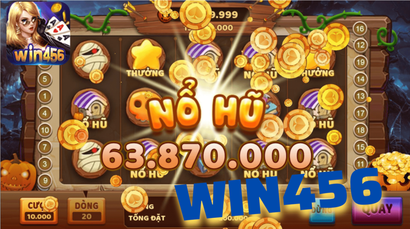 Nổ hũ là sảnh game tấp nập, đông đúc tại win456