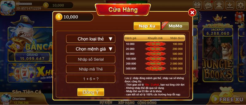 Rút tiền xu vàng 777 cực đơn giản với 3 bước