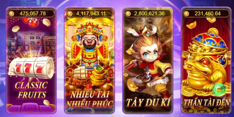 Sảnh game nổ hũ siêu hấp dẫn chỉ có tại vb777