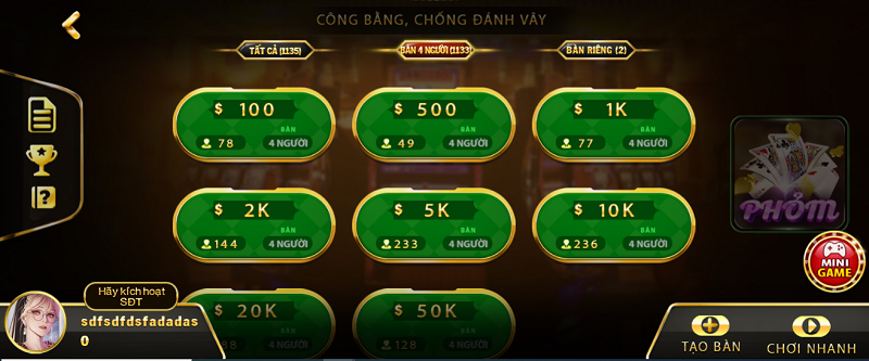Tại vic club thu hút người chơi bằng giao diện đẹp mắt